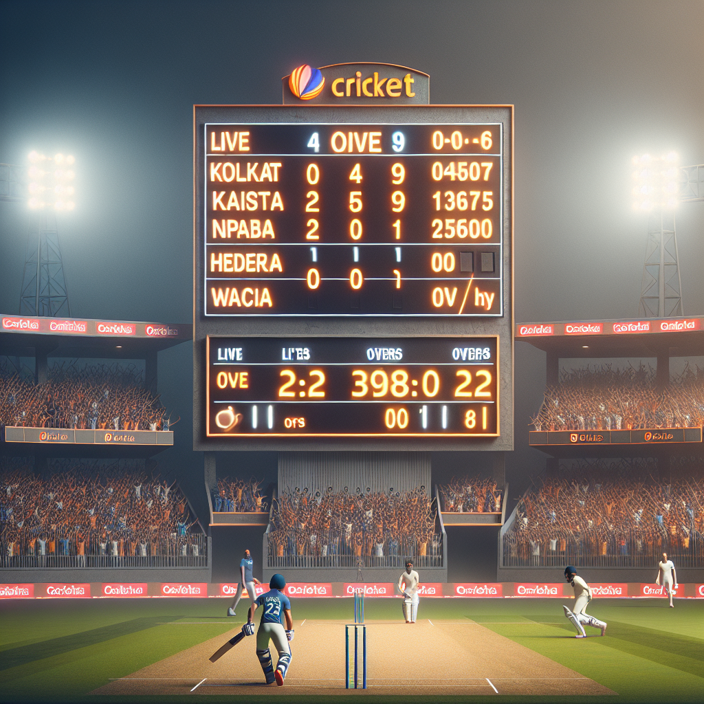 Kolkata vs hyderabad live score
