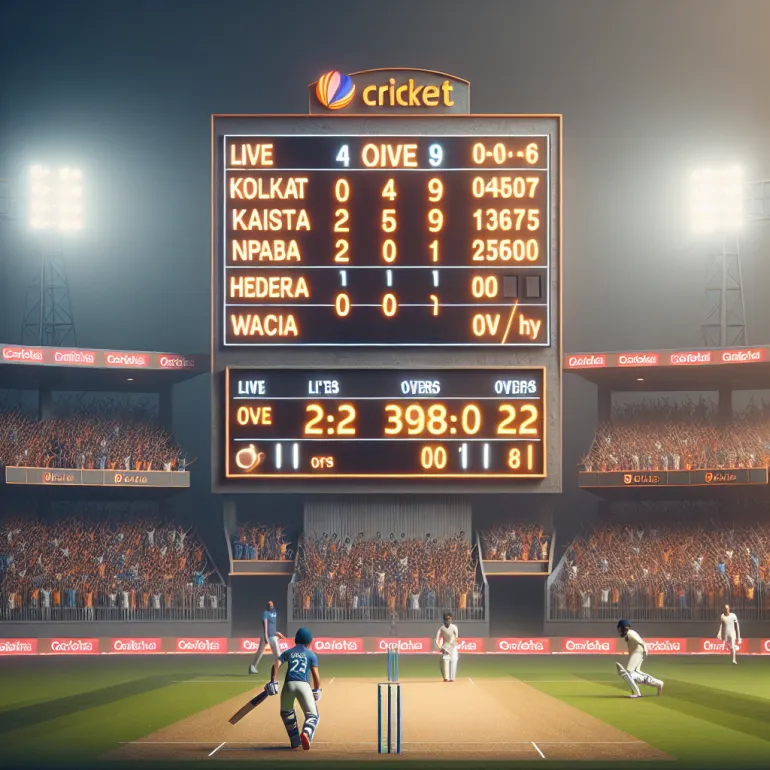 Kolkata vs hyderabad live score
